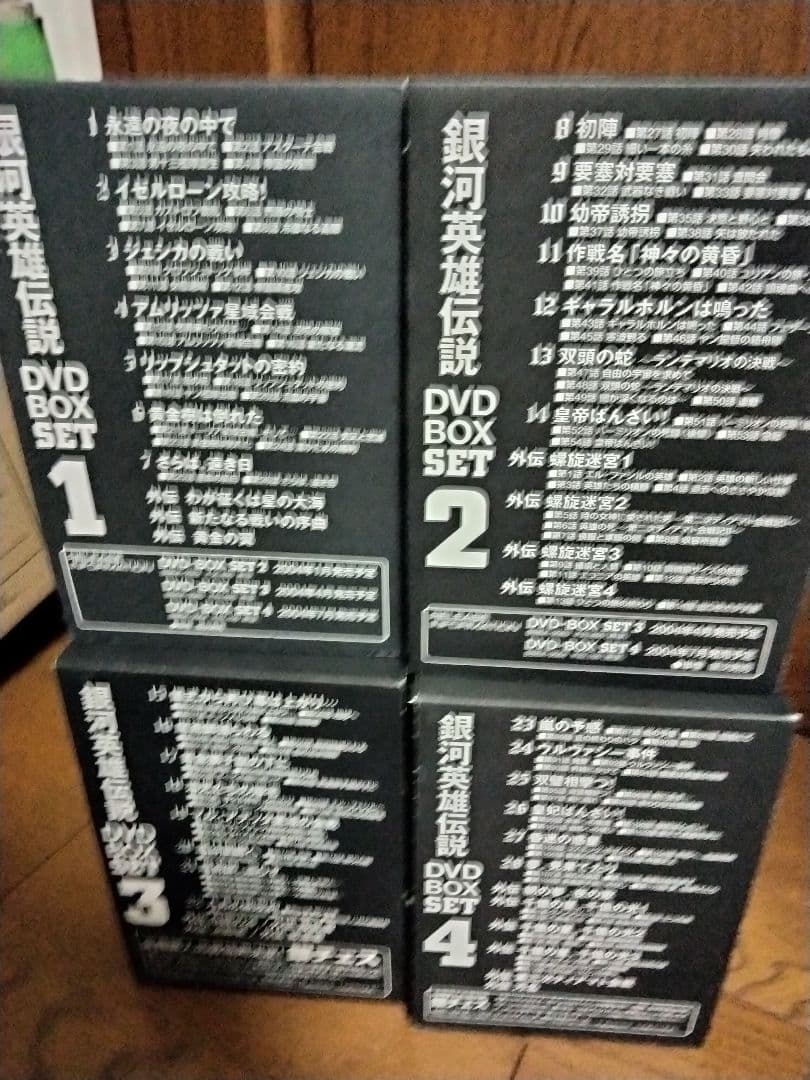 銀河英雄伝説　DVDBOXセット