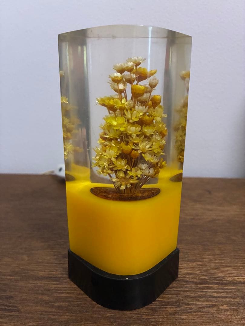 希少 美品 水中花 照明 昭和 レトロ レトロ照明 レトロ雑貨 レトロポップ