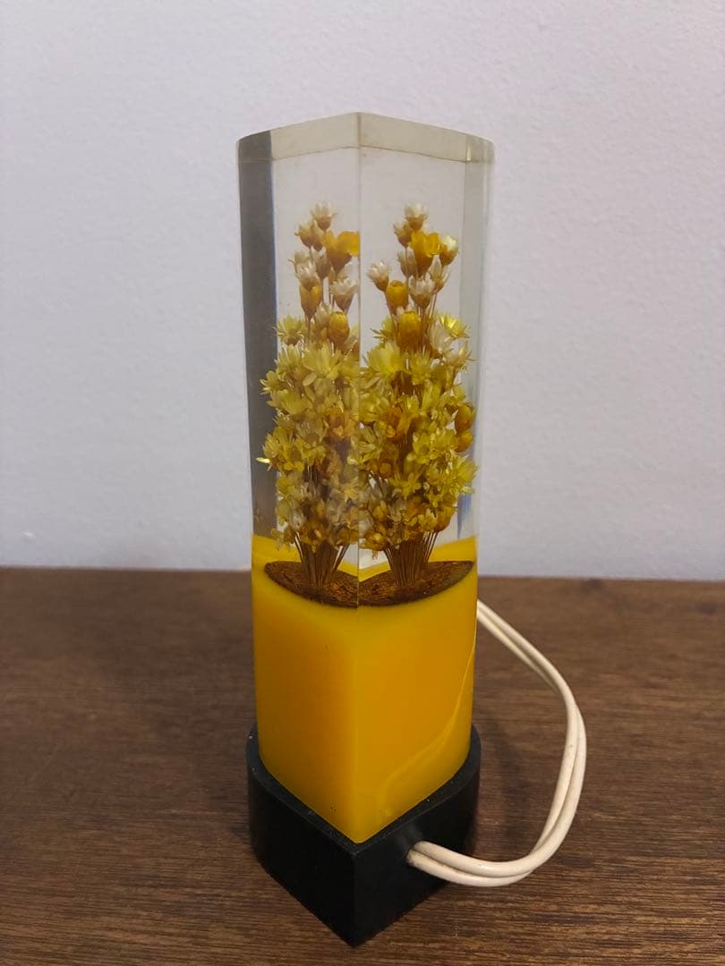 希少 美品 水中花 照明 昭和 レトロ レトロ照明 レトロ雑貨 レトロポップ