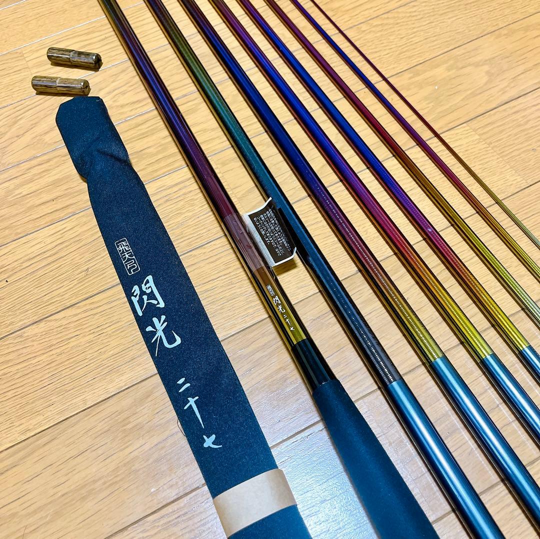 希少！美品 シマノ 飛天弓 閃光 レインボー 27尺