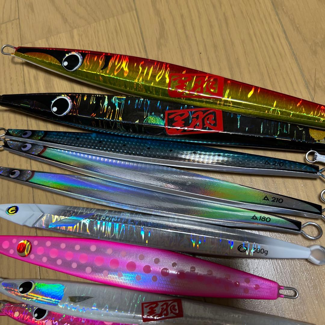 ジギング　メタルジグ 130g〜300g ジグまとめ売り　56個　羽田ジグ