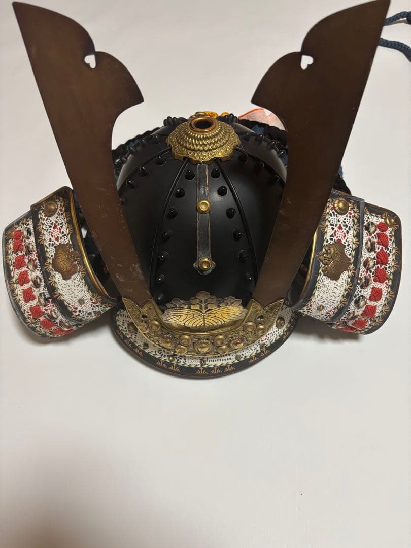 美品！丸武工房製　等身大甲冑　紺糸威伊予札二枚胴具足