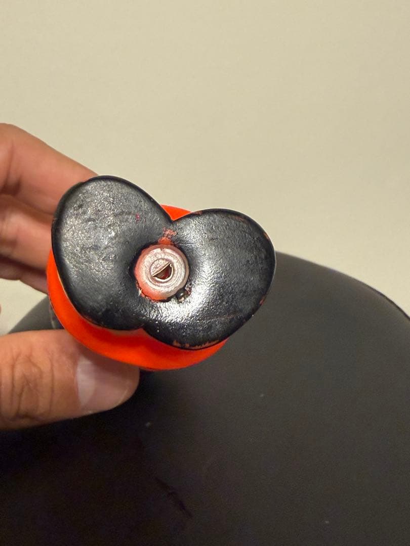 ◆激レア◆昭和当時物 不二家 ペコちゃん 笛入り ソフビ人形 9cm 初期造形