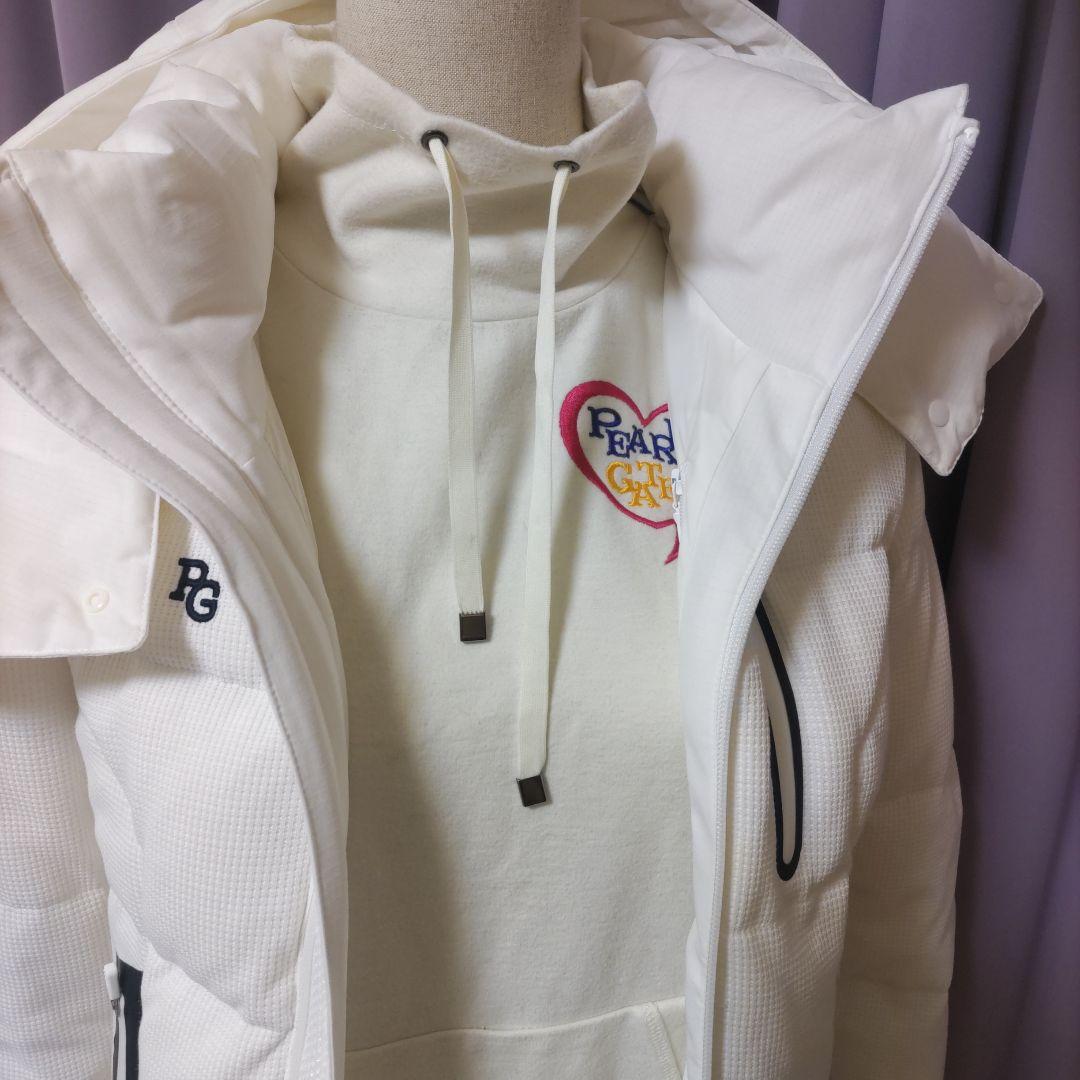 美品　PEARLY GATES レディースダウンコート　0サイズ　ベストおまけ