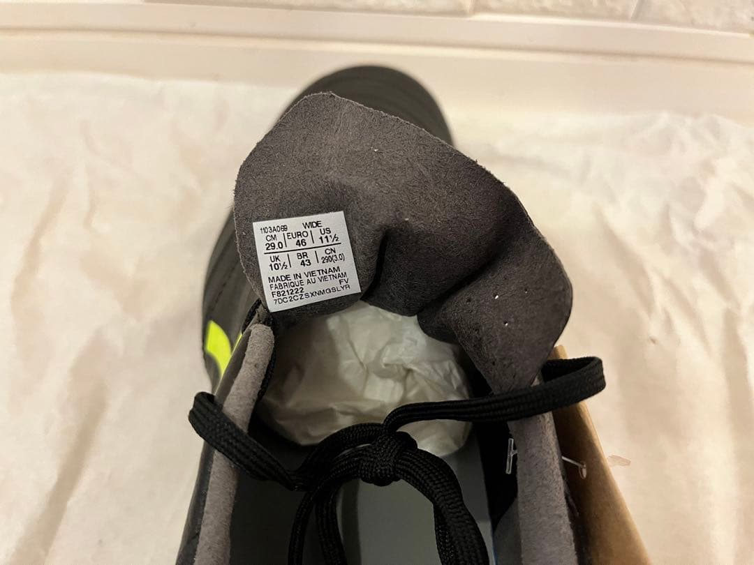 新品未使用！DS LIGHT WIDE ブラック/イエロー29cm