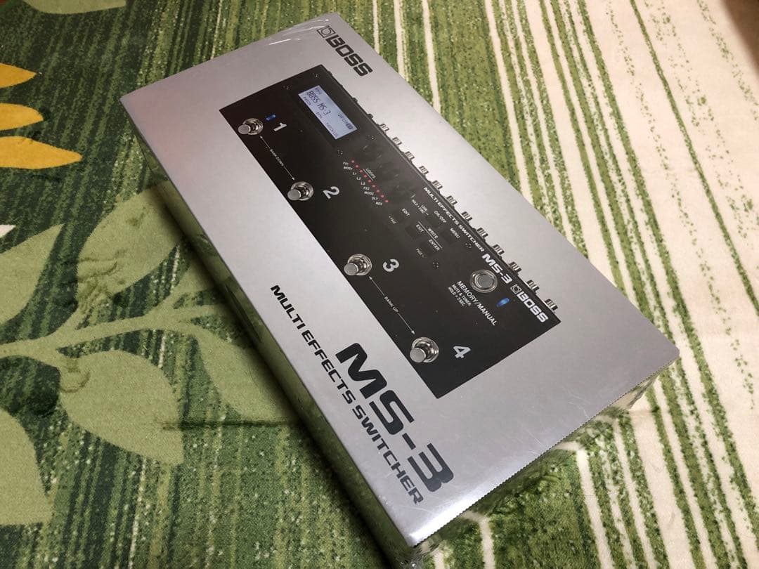【未開封】 BOSS MS-3 マルチエフェクトスイッチャー