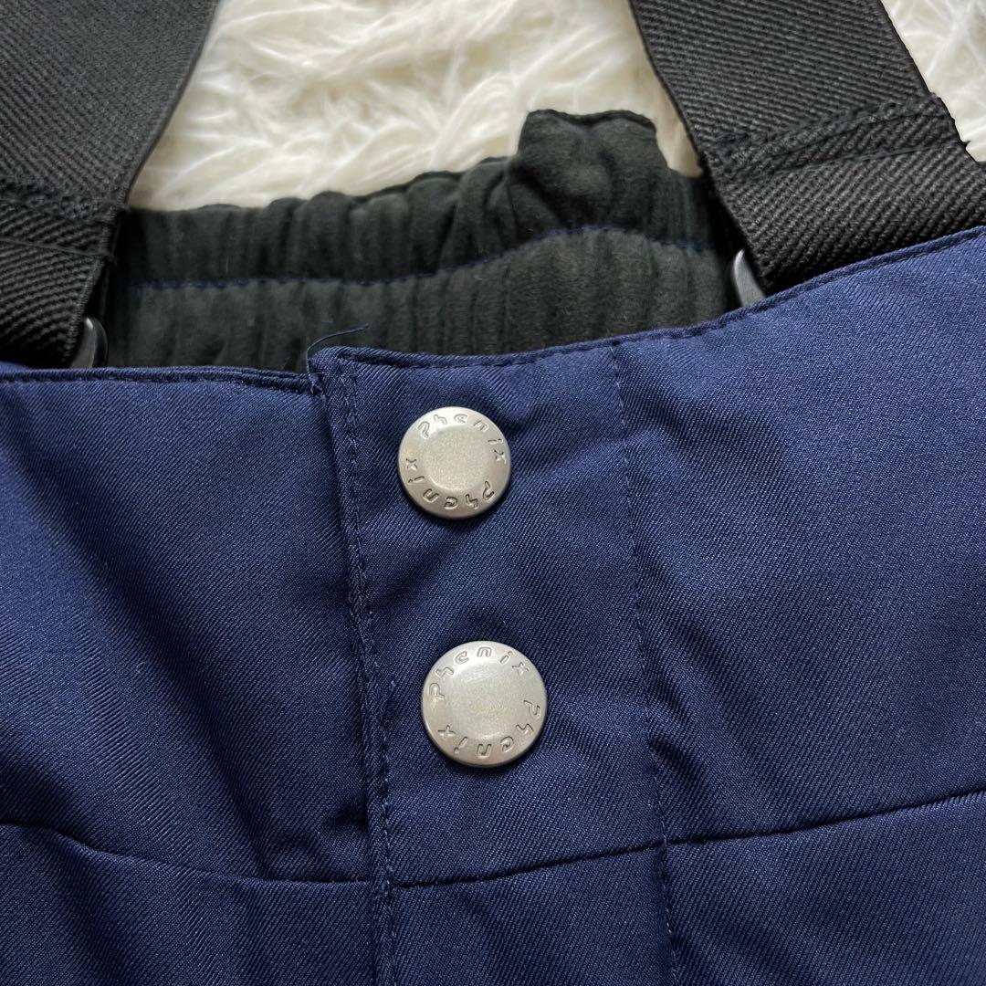 高級感✨フェニックス スキーウェア セット 上下 メンズ M 青 黒 総柄