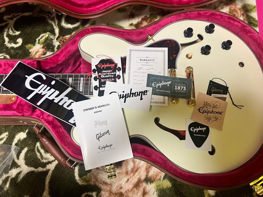 ギター 1959 ES-355 epiphone inspired by Gibson