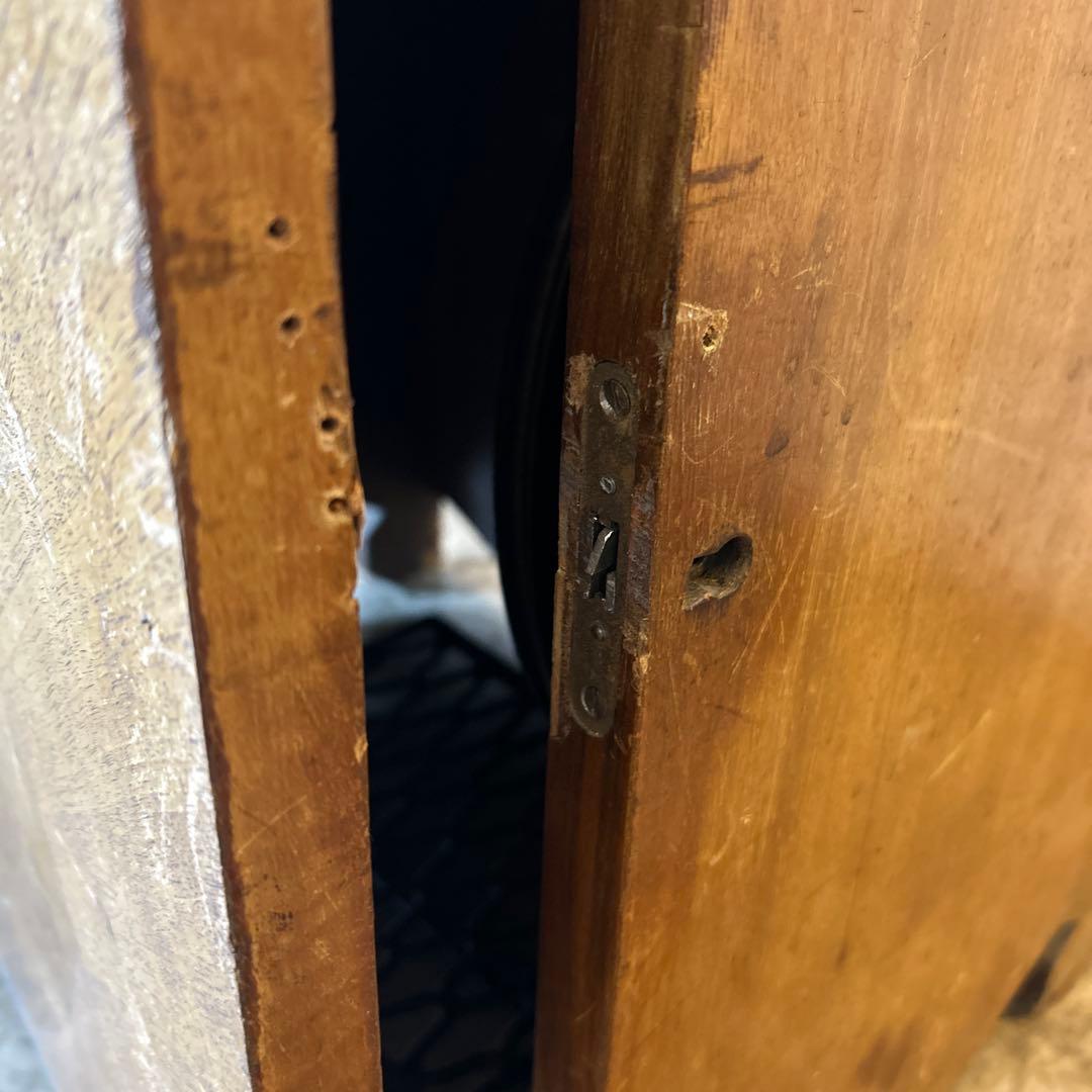 クラシック足踏みミシン 木製収納付き　折りたたみ式