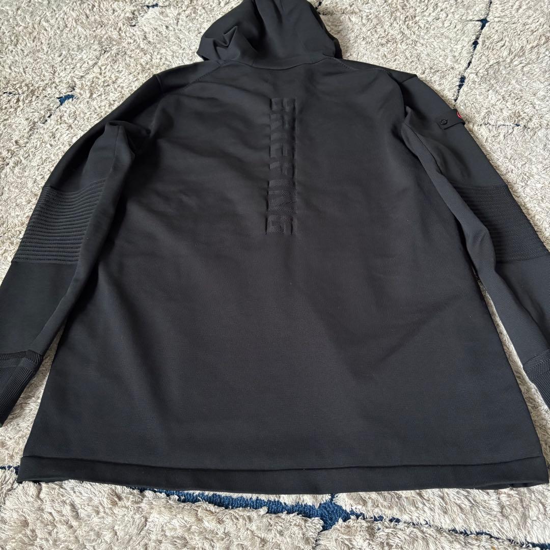 【美品✨】ブリーフィング　ニットジャケット　パーカー　XL ジップ　ブラック　黒