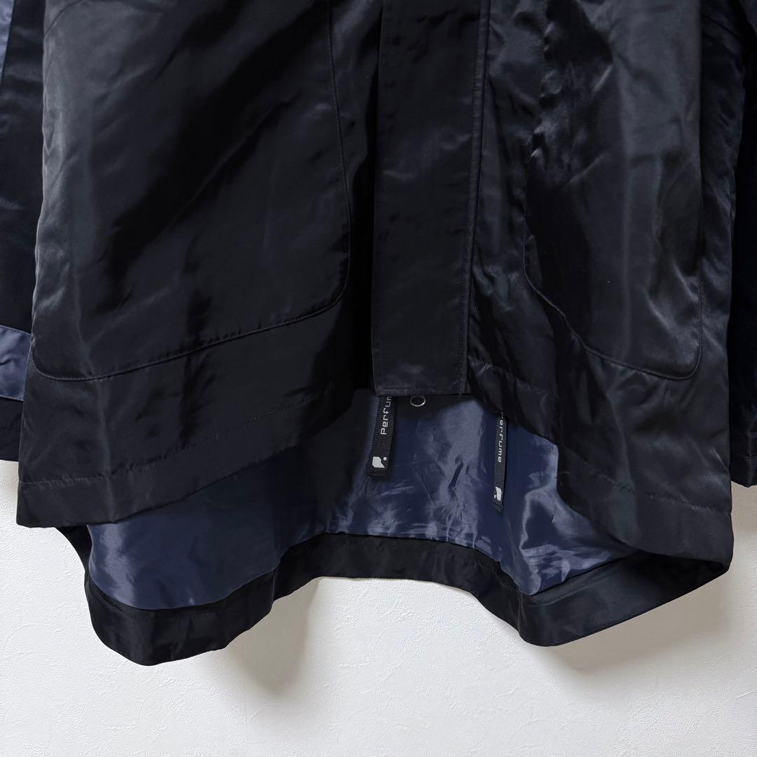 Perfume closet カラーブラックナイロンジャケット　アウター