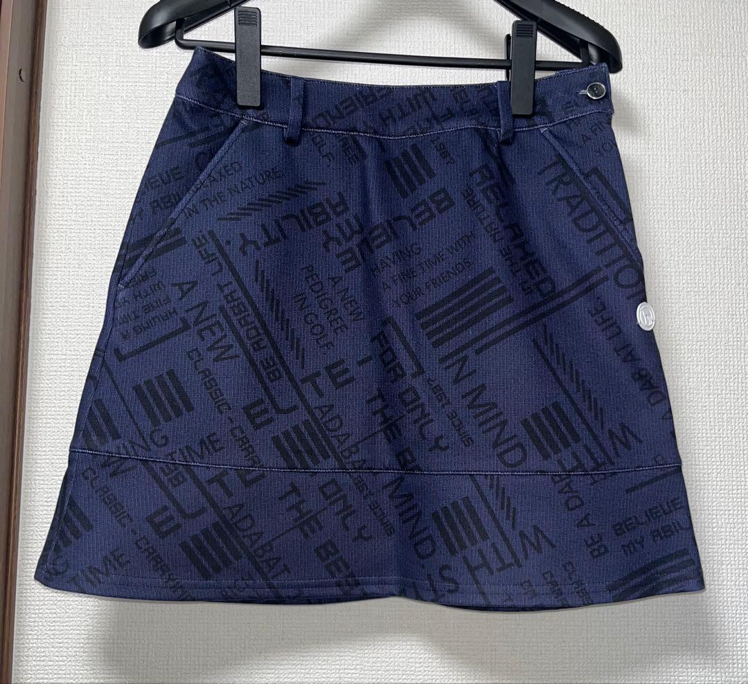 【新品タグ付】adabat アダバットゴルフスカート2点セット 定価5.3万