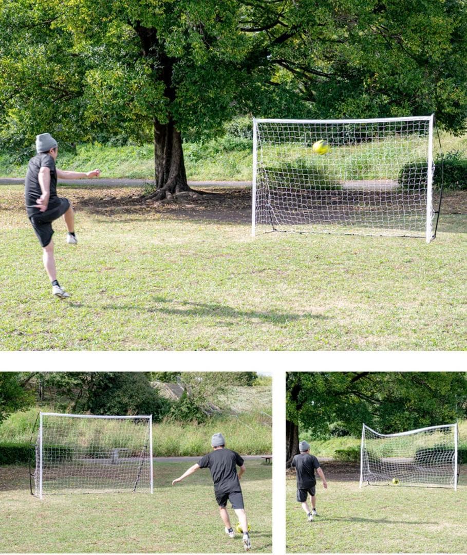 FIELDOOR フットサルゴール折りたたみ 【3m×2m】