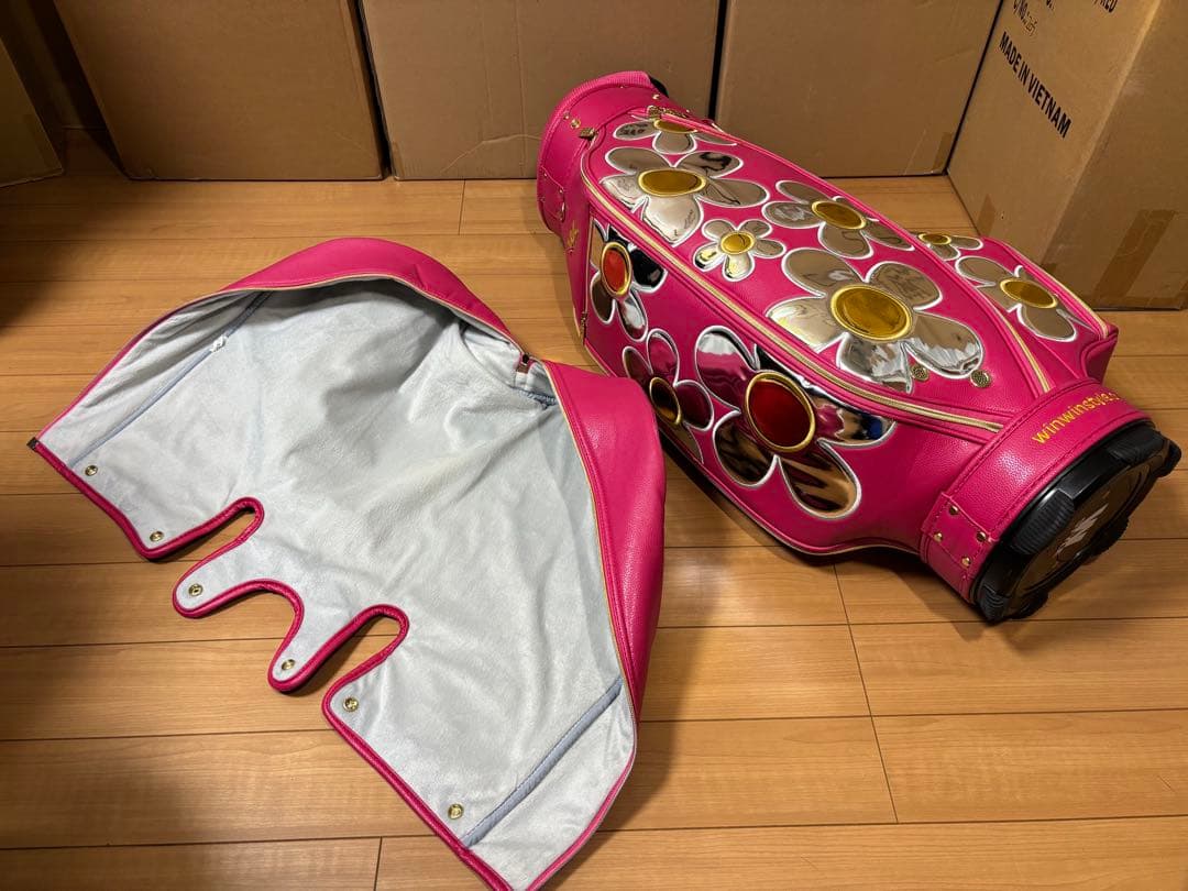 WINWIN STYLE ウィンウィン スタイル キャディバッグ ローズ