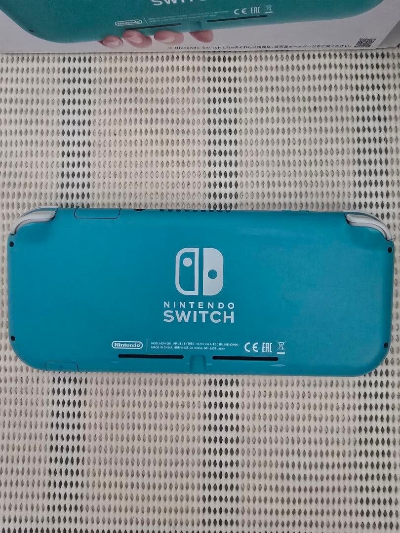 Nintendo Switch Lite ターコイズ　訳あり