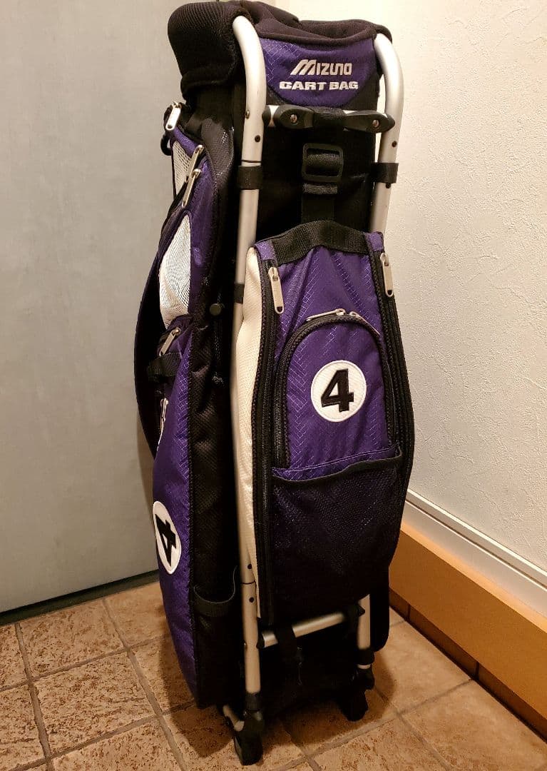 希少 ミズノ フレームウォーカー キャディバッグ nine ball