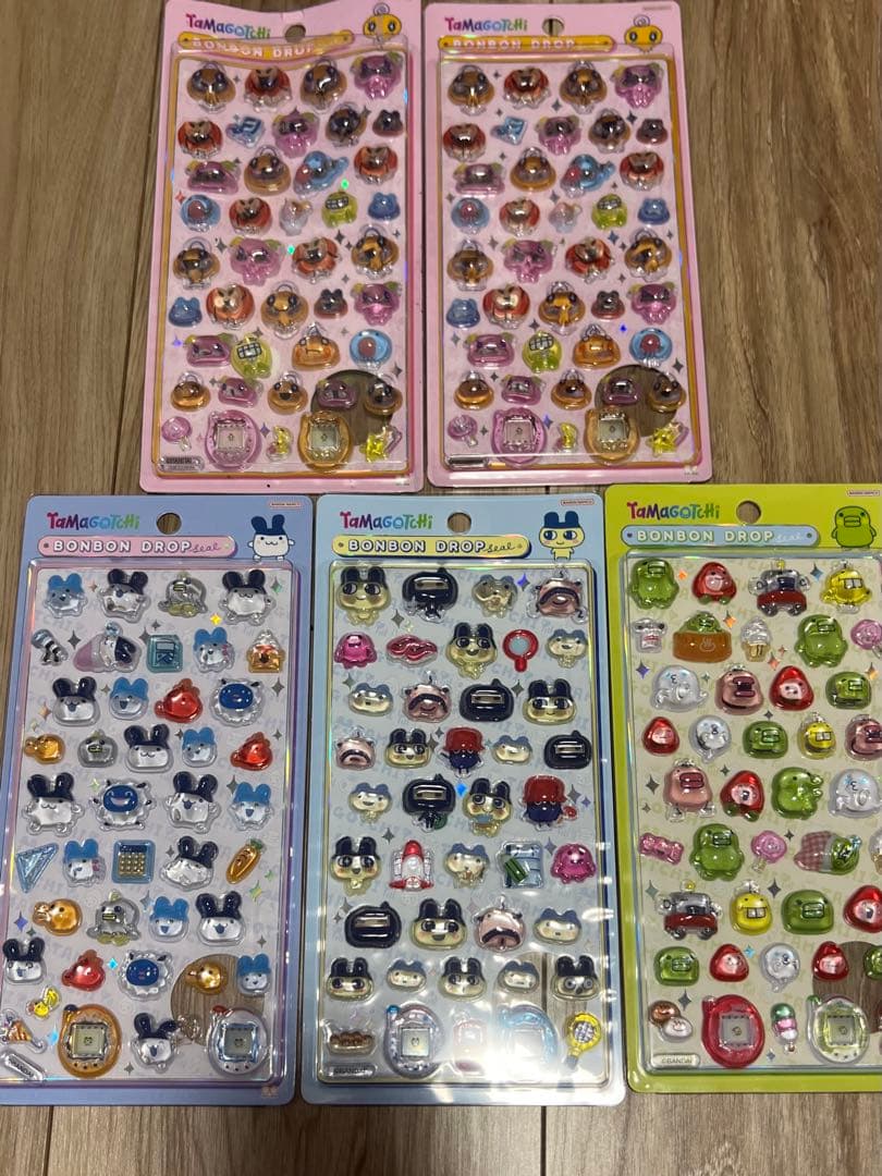 シール　まとめ売り　たまもり　マシュマロ　ボンボンドロップシール コットンパフィ