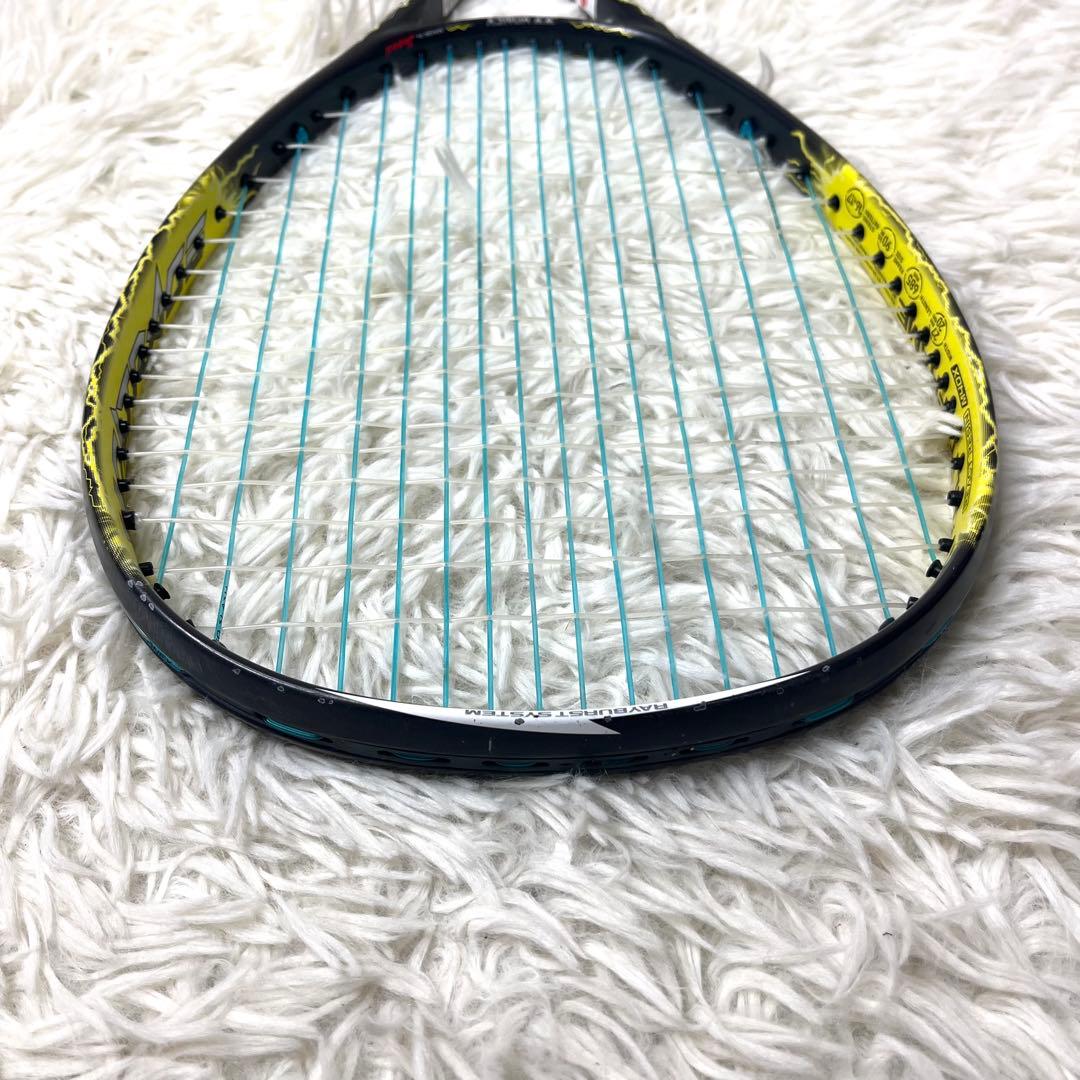 【美品】 ヨネックス ボルトレイジ 7V 前衛用 ソフトテニス ラケット ②