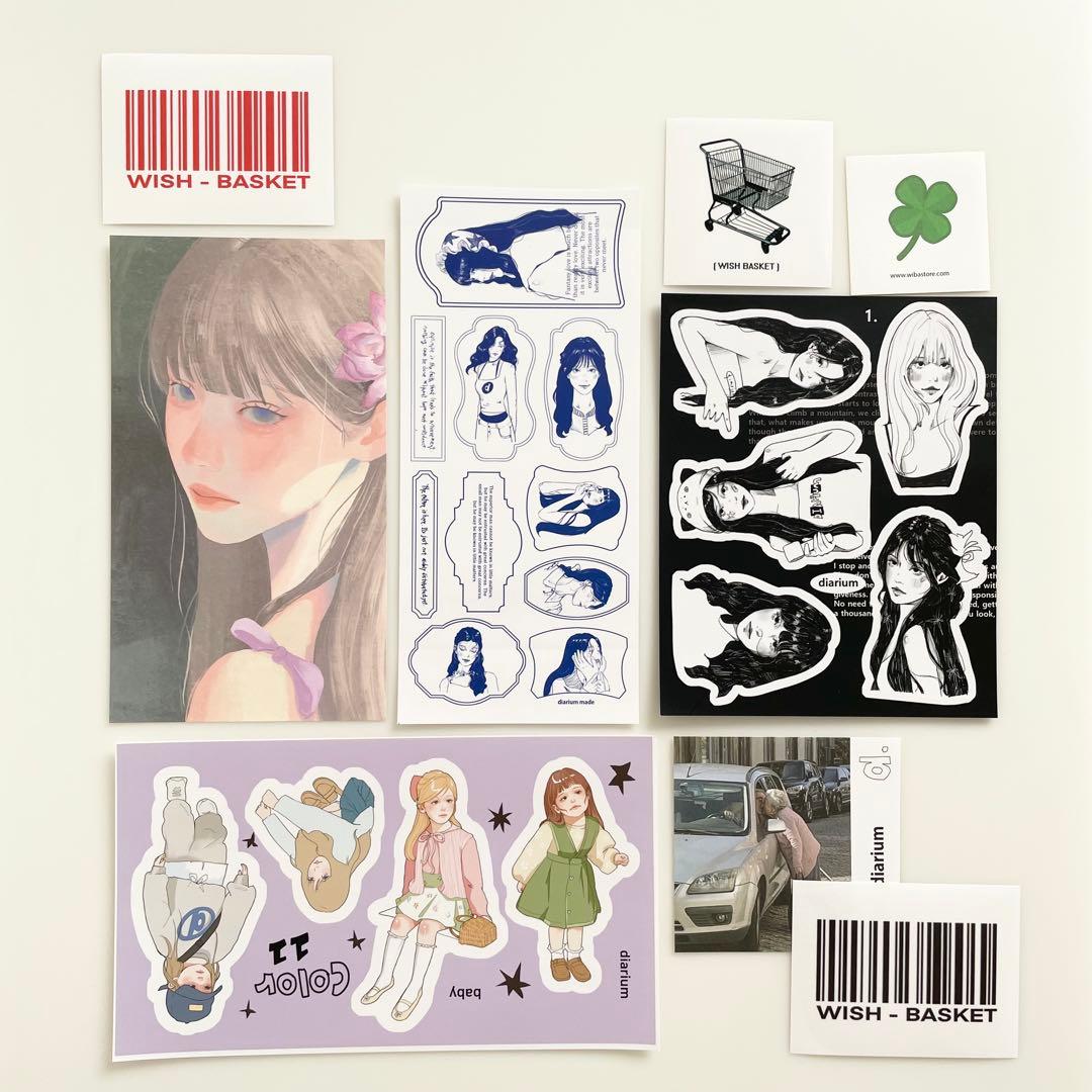 早い者勝ち　韓国　バインダー　貯金　diarium セット　C A6 リフィル