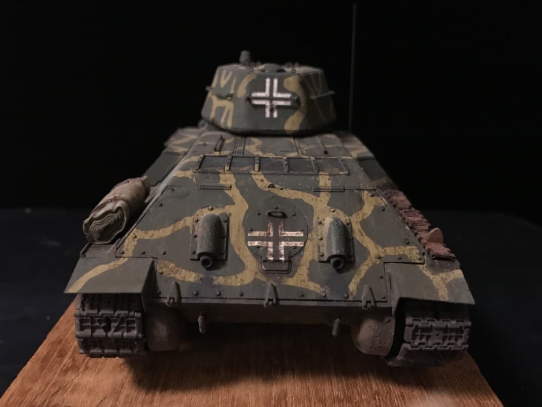 戦車　ドイツ軍　1/35 ICM 完成品　T-34