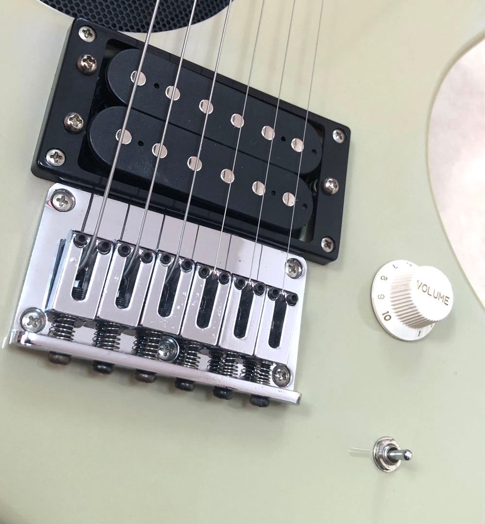 【美品！】ZO-3 グレー アンプ内蔵ミニギター ヘッドフォン端子付