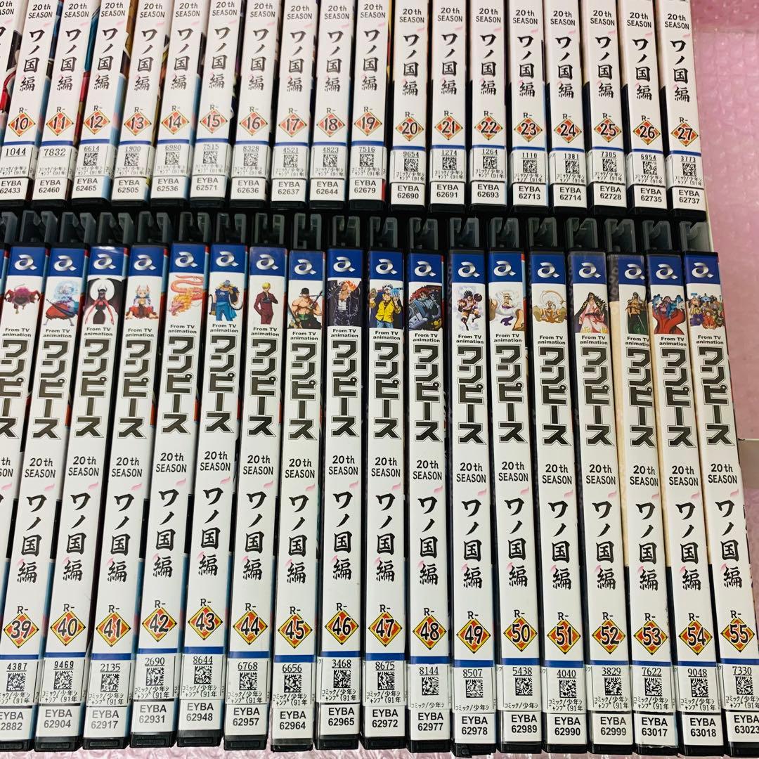 ワンピース 20THシーズン ワノ国編　DVD全巻セット　全55巻