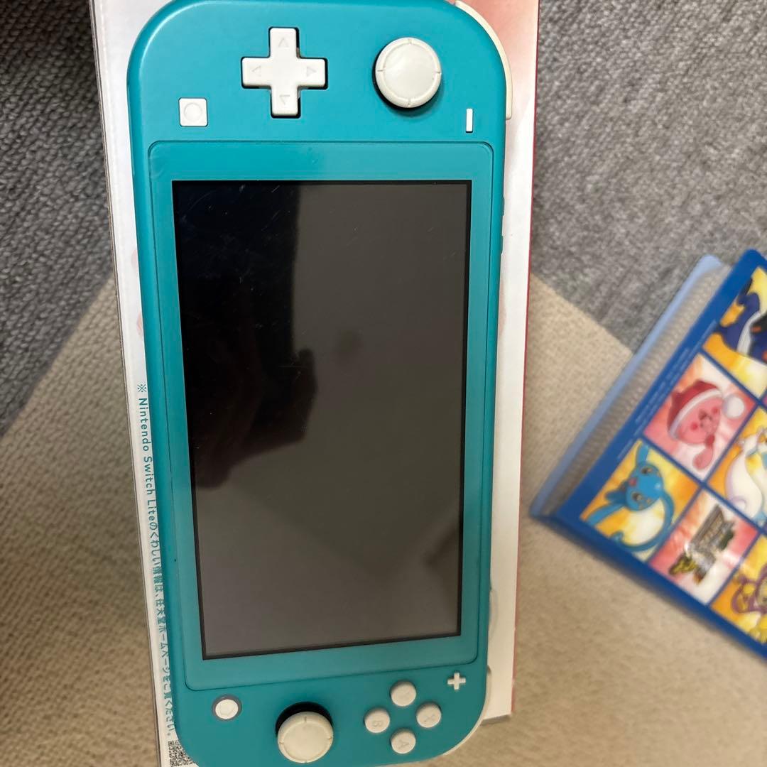 Nintendo Switch Lite ターコイズ + ポケモンソフト＋ケース