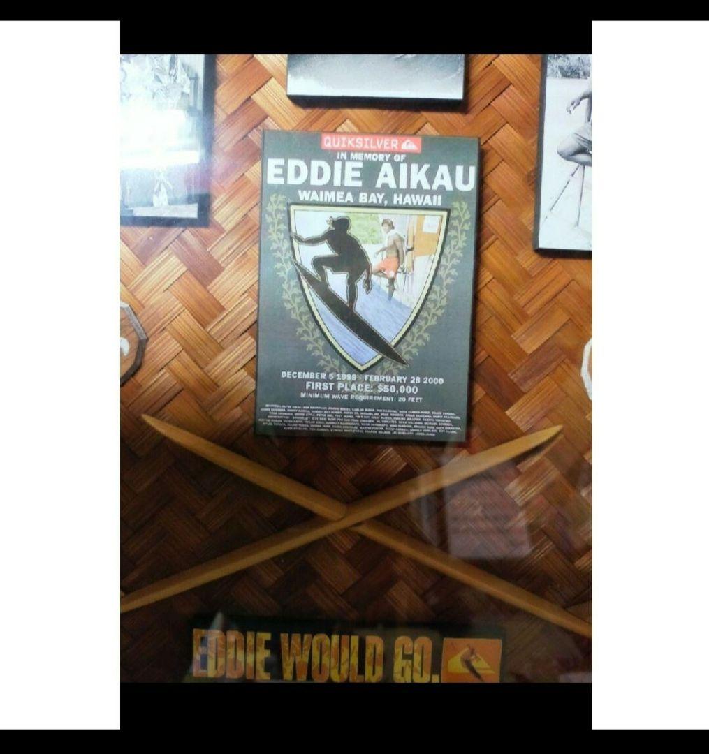 エディーアイカウ　EDDIEAIKAU　メモリアル額