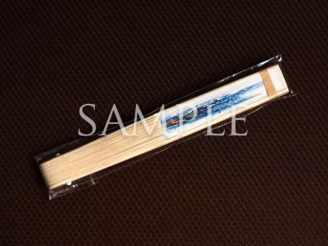 ネイト・ジョルジオParis/Holiday扇子（サイン入）