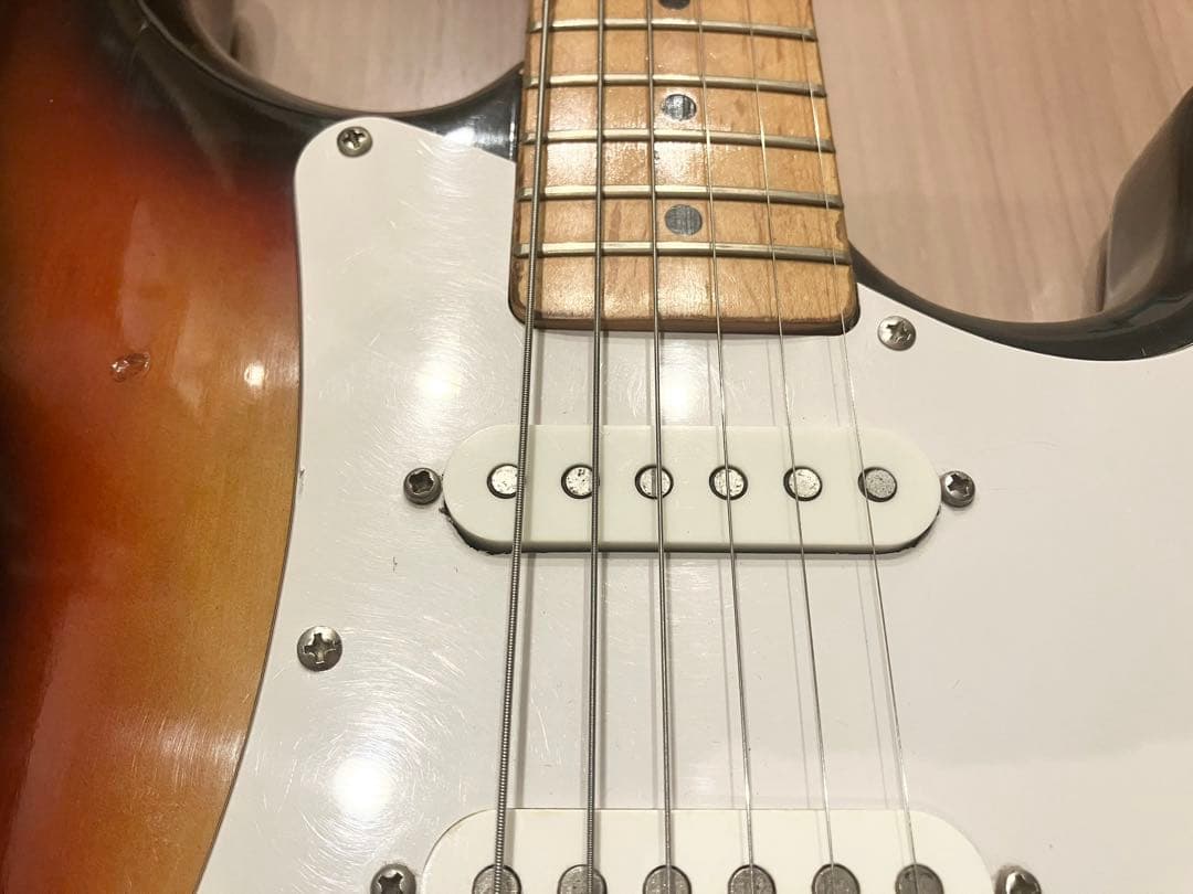 マツモク製　フランプトン　ストラトキャスター　ブラウニー