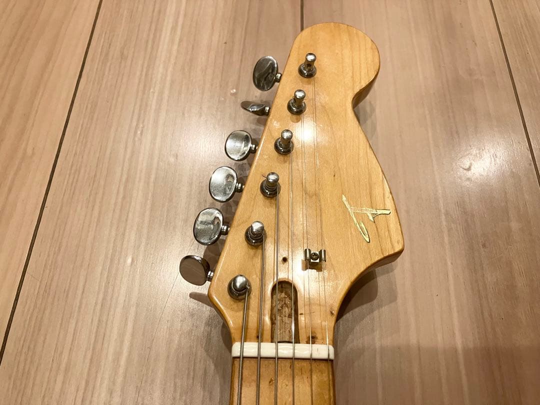 マツモク製　フランプトン　ストラトキャスター　ブラウニー