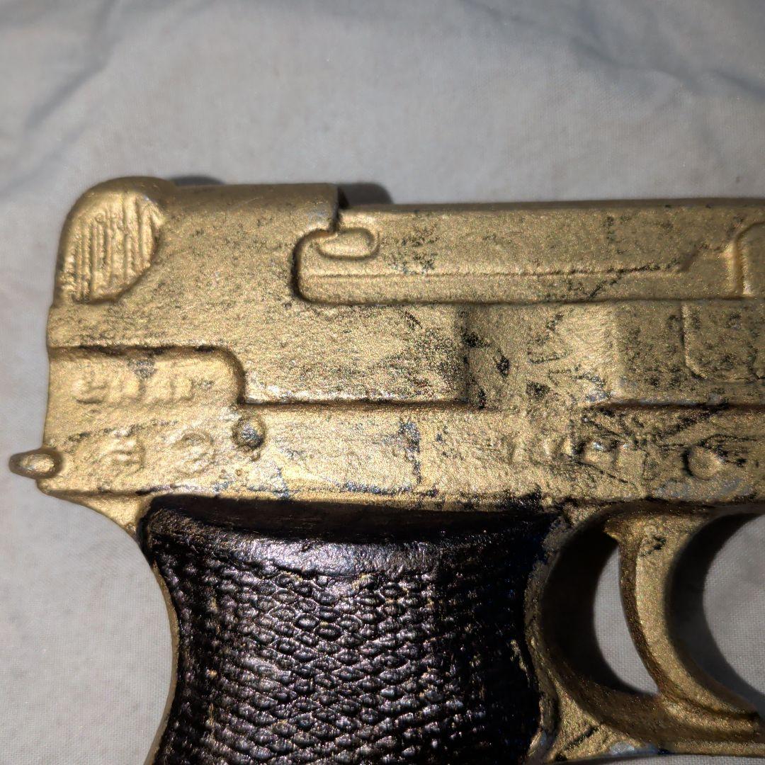 中田商店製 九四式自動拳銃 無可動文鎮モデル　重量490g 珍品